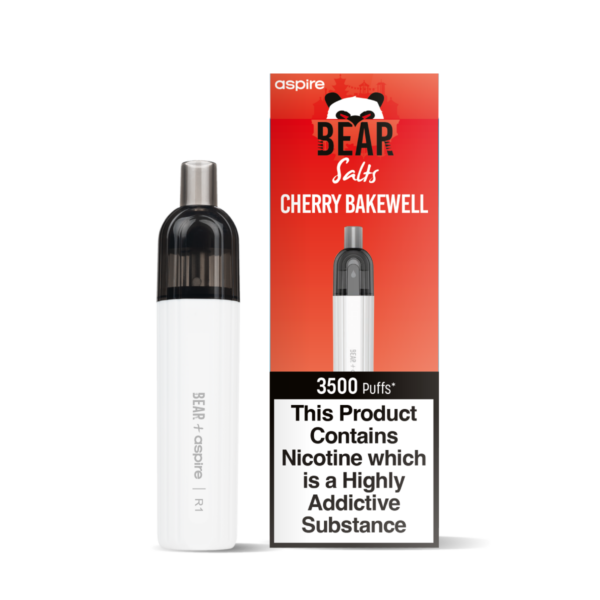 BEAR Panda Cherry Bakewell Nic Salt in 10ml Bottle