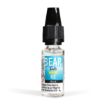 Bear Flavors Range Nic Salts banana ice Flavour 10mg White background Studio Shot