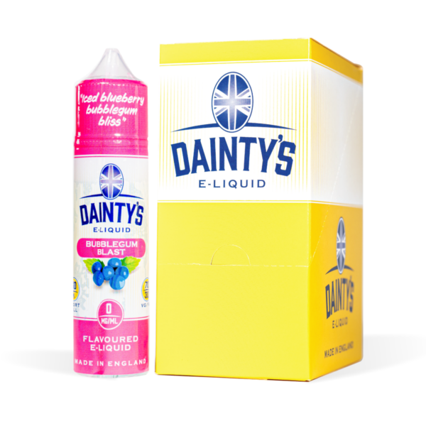 Dainty's Bubblegum Blast 50ml CDU White Background Studio Shot