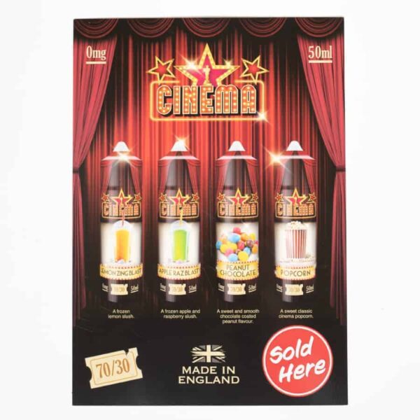 Cinema 50ml A3 Poster