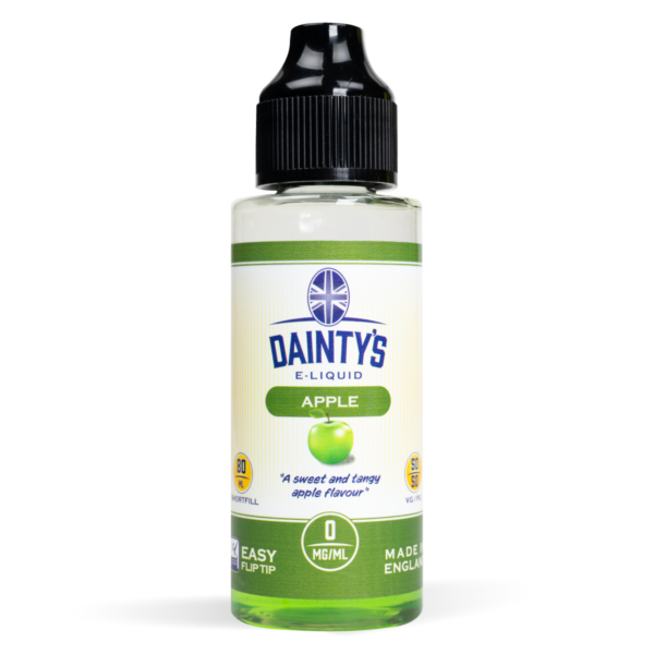 Ecovape Dainty's range apple flavour 80ml shortfill