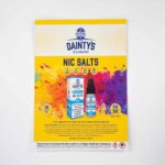 Dainty's Nic Salts POS Poster