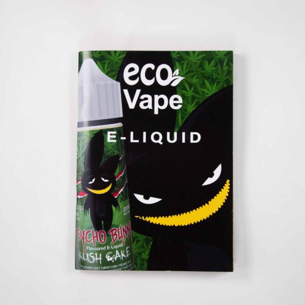 PsychoBunny CBD e-liquid POS Poster