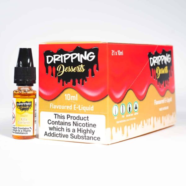 Eco Vape Dripping Range Killa Custard 10ml