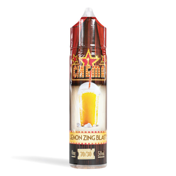 Eco Vape Cinema Range Lemon Zing Blast Flavour 50ml Shortfill