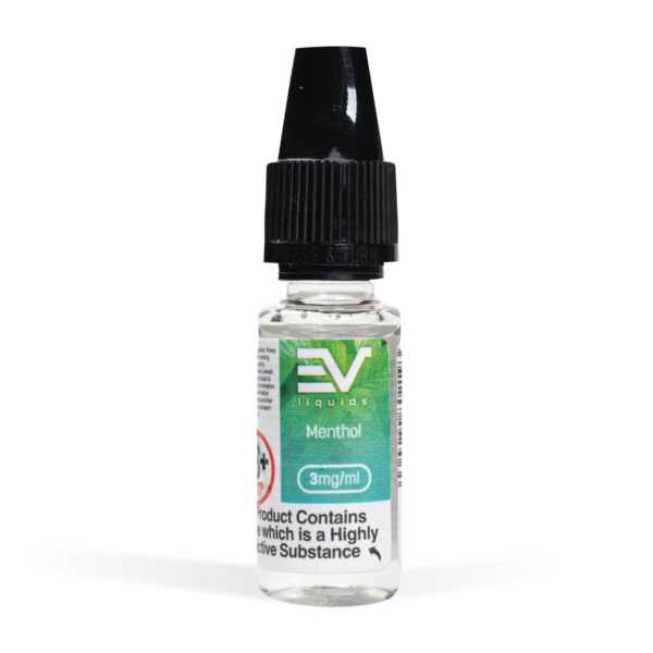 Menthol 10ml EV Premium White Background