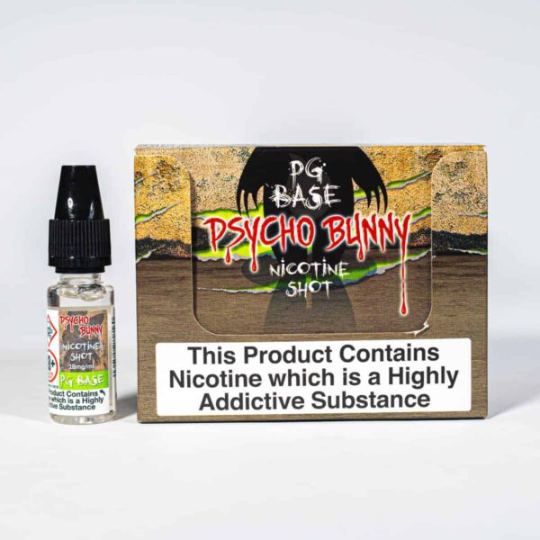 Eco Vape Psycho Bunny PG Base Nic Shot 10ml