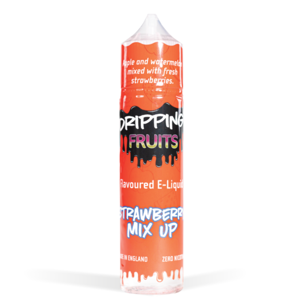 Eco vape Dripping range Strawberry Mix Up Flavour 50ml Shortfill