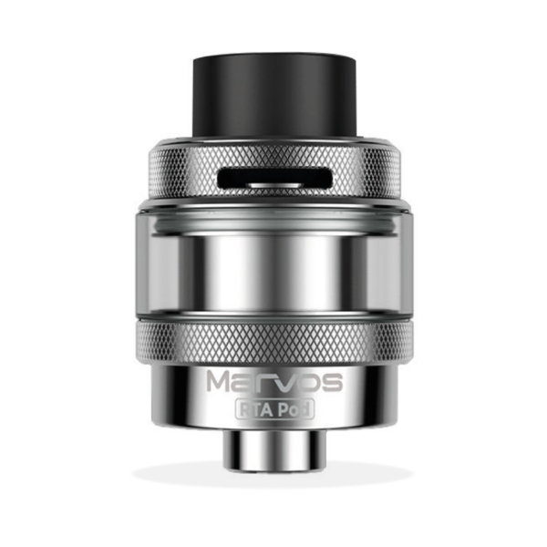 Wholesale FreeMax Marvos RTA Pod Tank with 510 Adaptor White Background Studio Shot