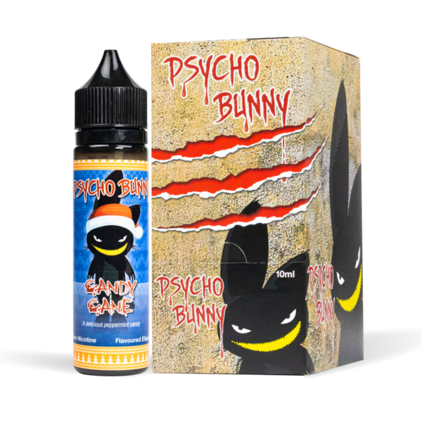 candy cane psychobunny box and bottle